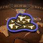 Longhorns cowboy hat car freshie mold.