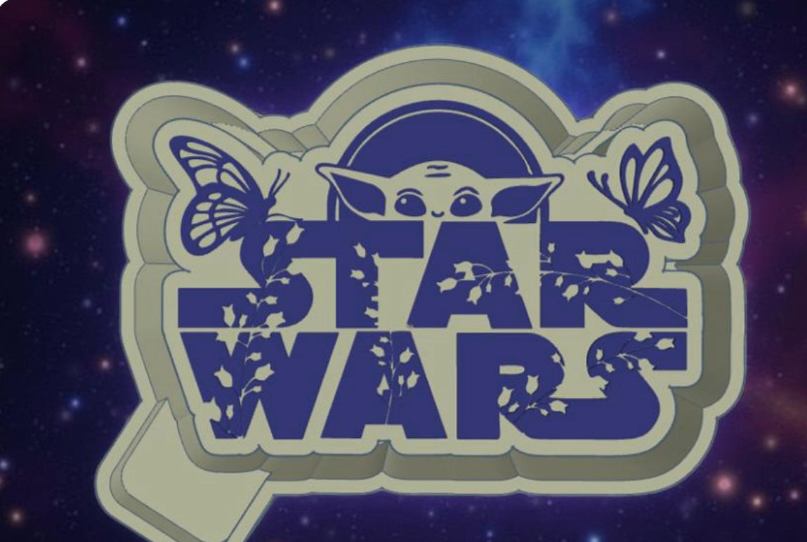 Star Wars car freshie mold.