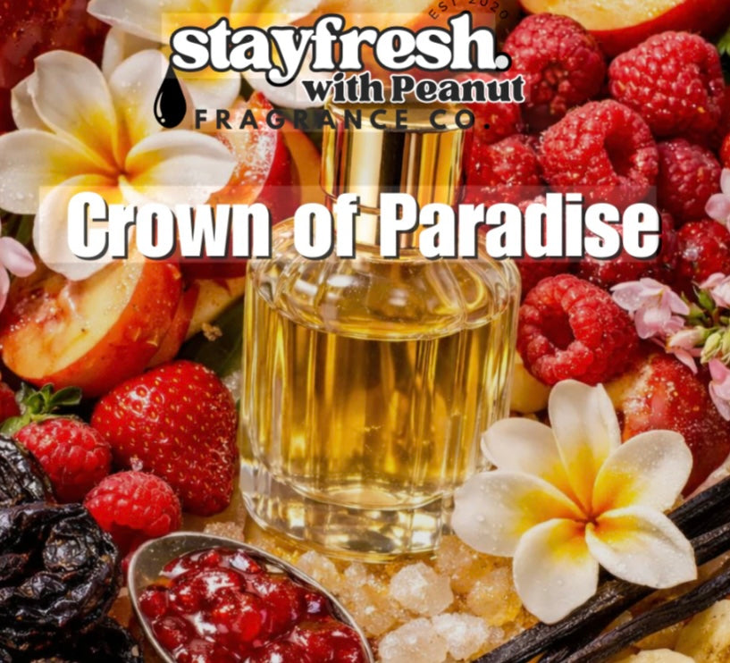 Crown of paradise scented aroma beads.