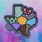 Patchwork Texas freshie mold