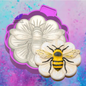 3D honey bee freshie mold