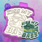 3D kiss my bass freshie mold