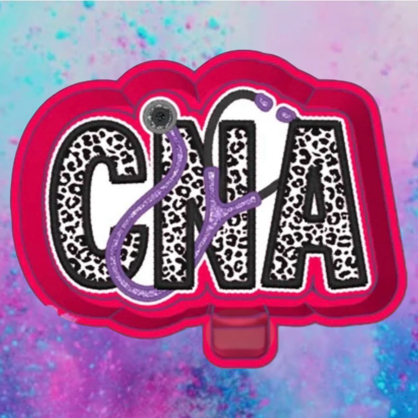 CNA car freshie mold and cardstock