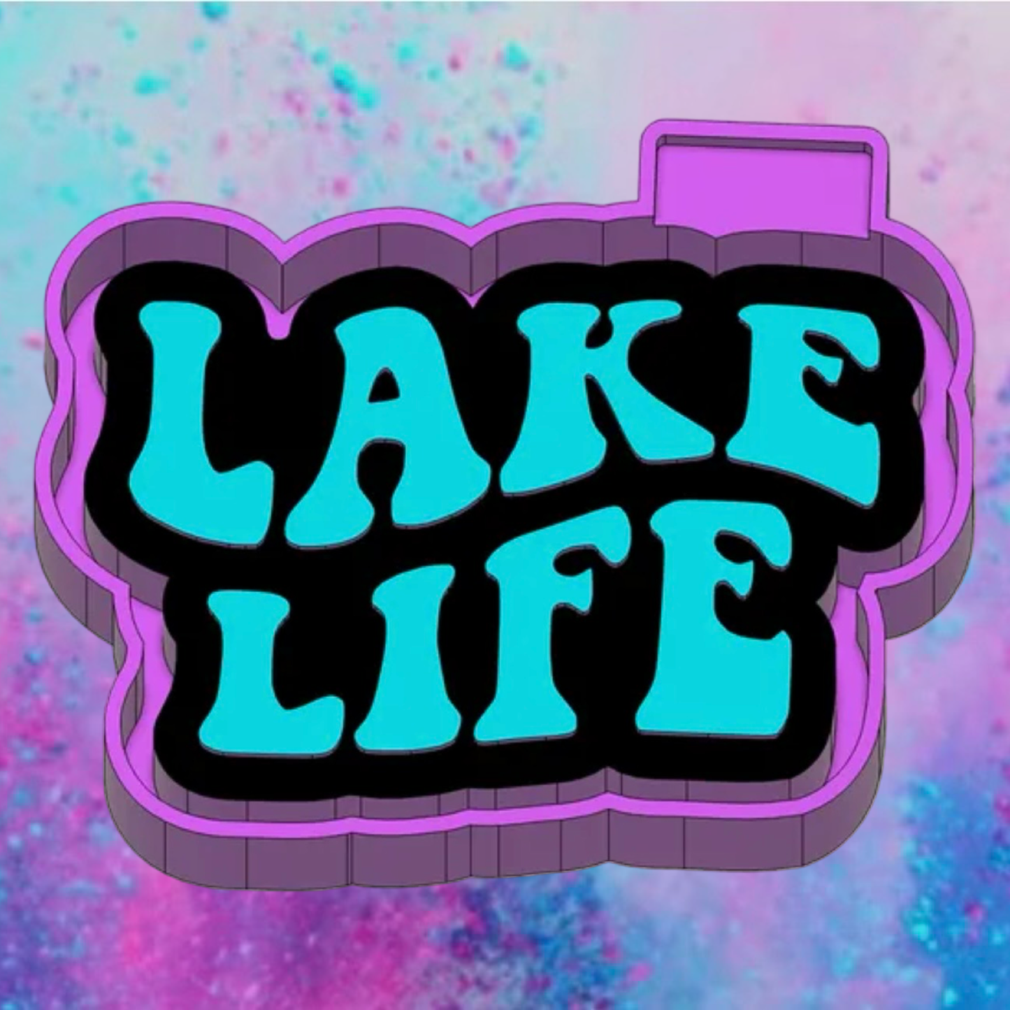 Lake life freshie mold
