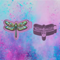 3D dragonfly car freshie molds.