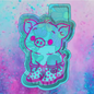 Piggie in rainboots freshie mold