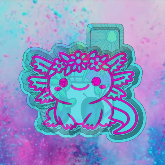 Spring Axolotl freshie mold
