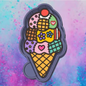 Patchwork ice cream freshie mold