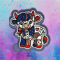 Patchwork cow freshie mold