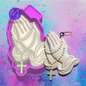 3D Praying hands freshie molds.