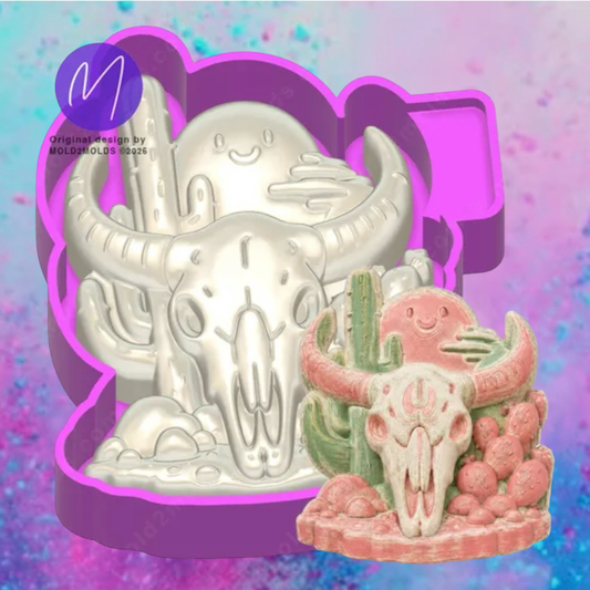 3D western desert freshie molds.