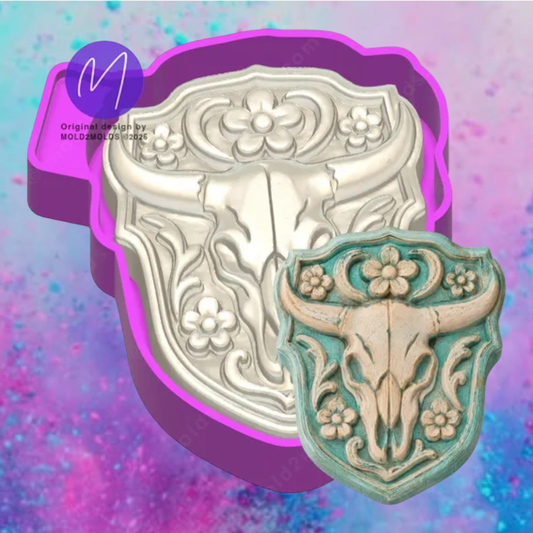 3D western rodeo freshie molds.