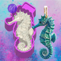 3D seahorse freshie molds.