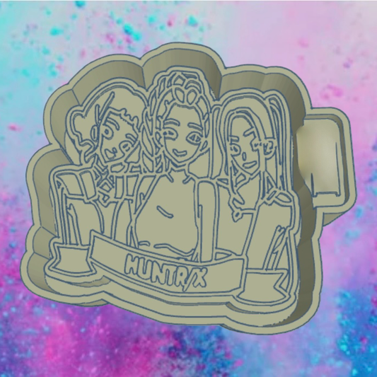 K pop hunter freshie mold