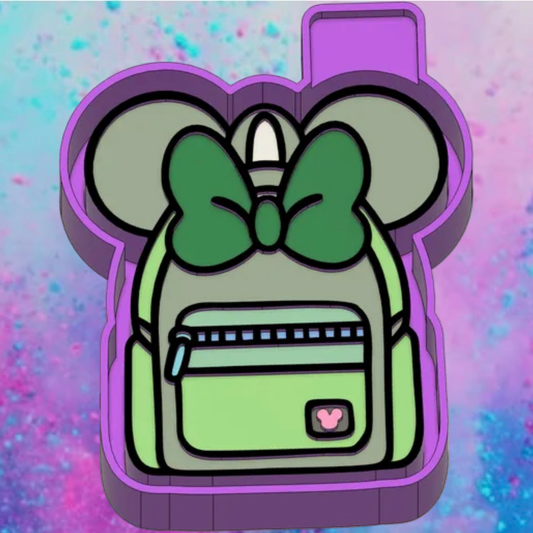 Backpack freshie mold