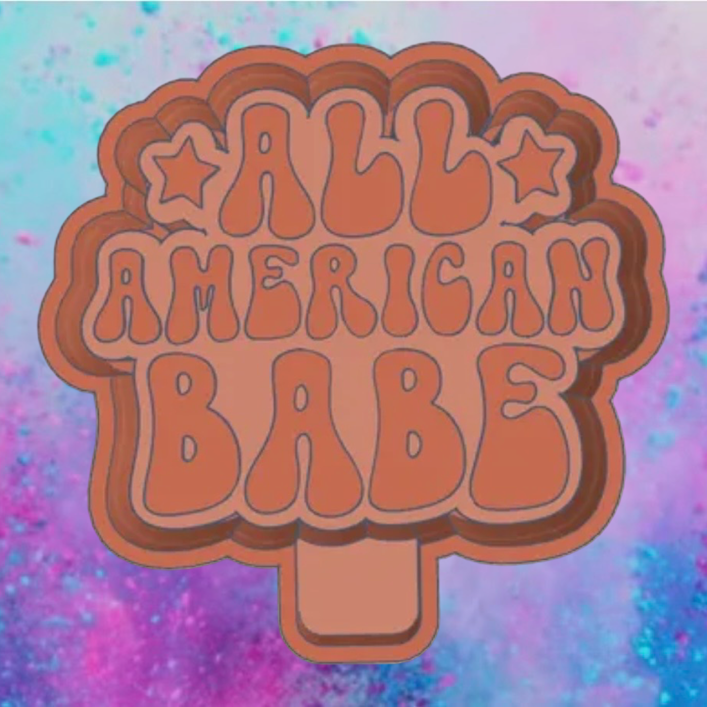 All American  Babe freshie mold