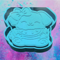 Dog eating watermelon freshie mold