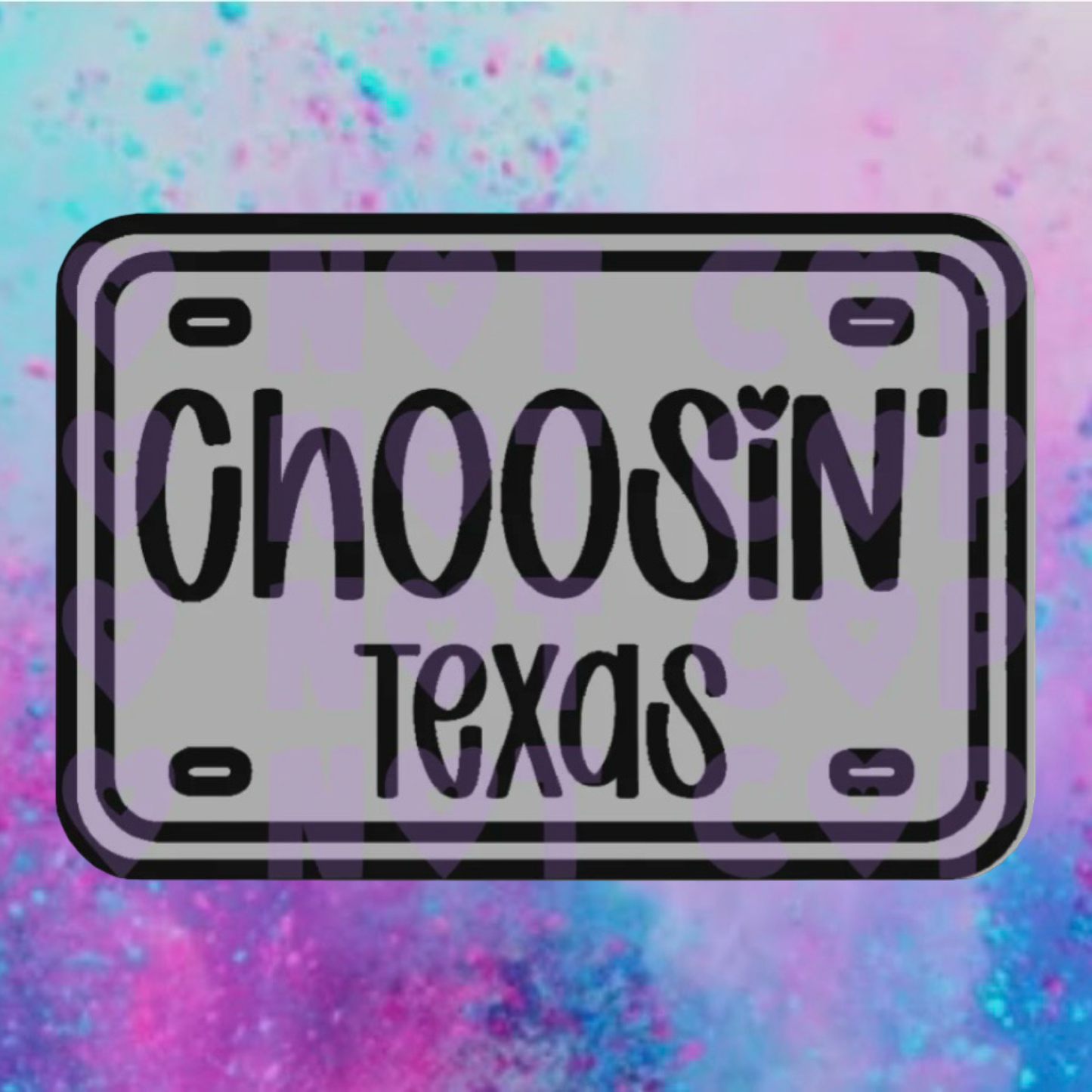 Choosin’ Texas freshie mold