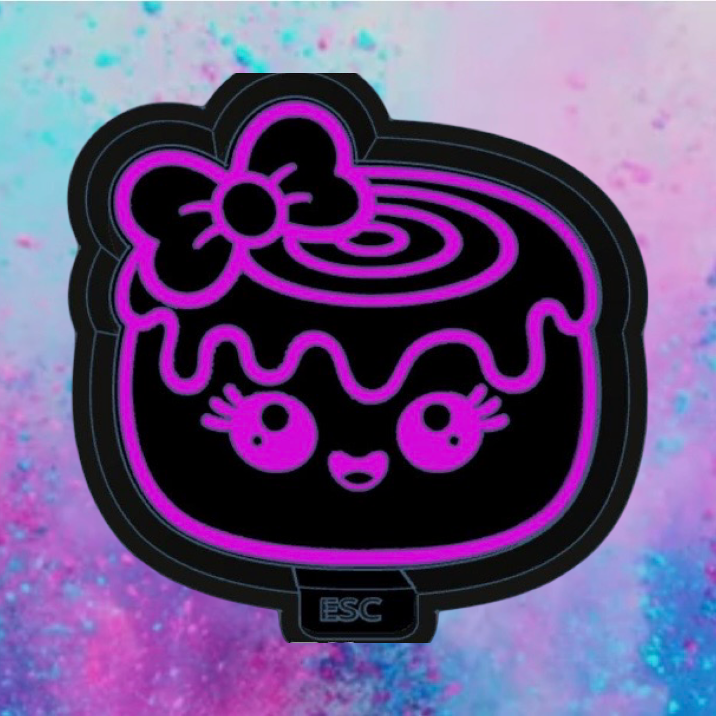Cinnamon bun freshie mold