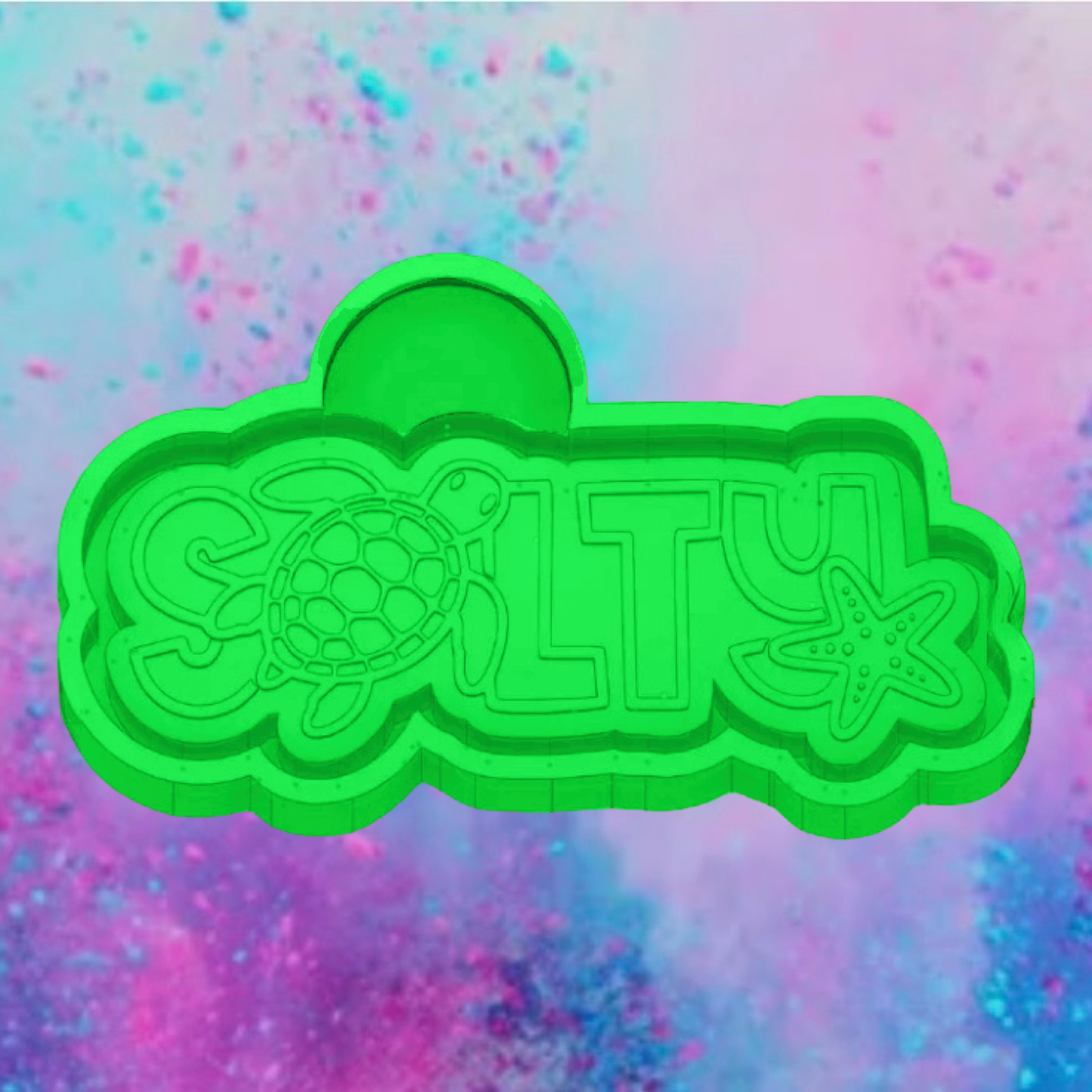 Salty sea turtle freshie mold