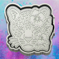 Tropical leopard freshie mold