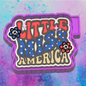 Little miss America freshie mold