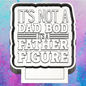A father figure freshie mold