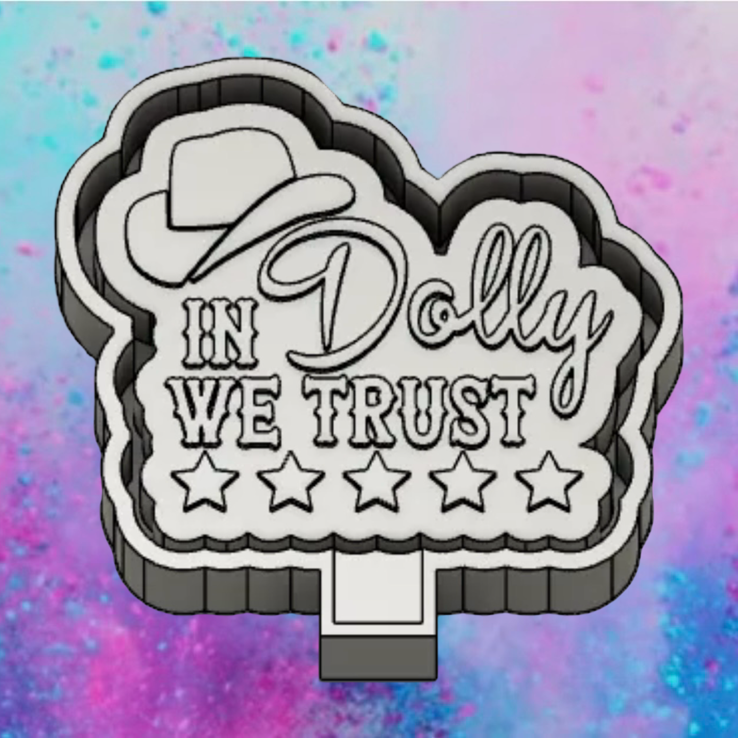 In Dolly we trust  freshie mold