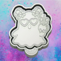 Ghost with candy apple freshie mold
