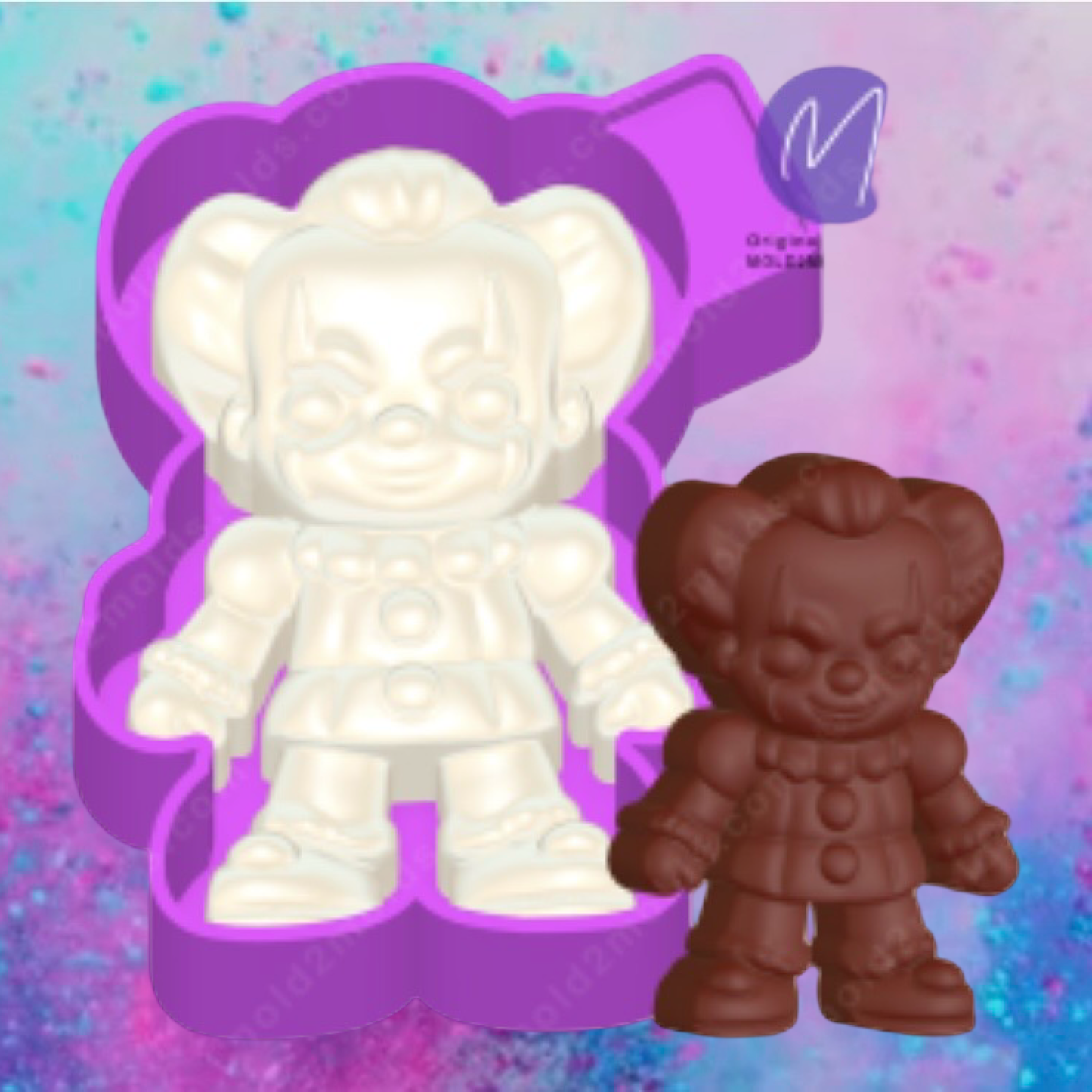 3D Pennywise freshie molds.