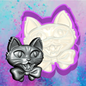 3D Halloween cat freshie molds.