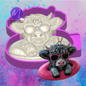3D highland cow pool float  season freshie molds.