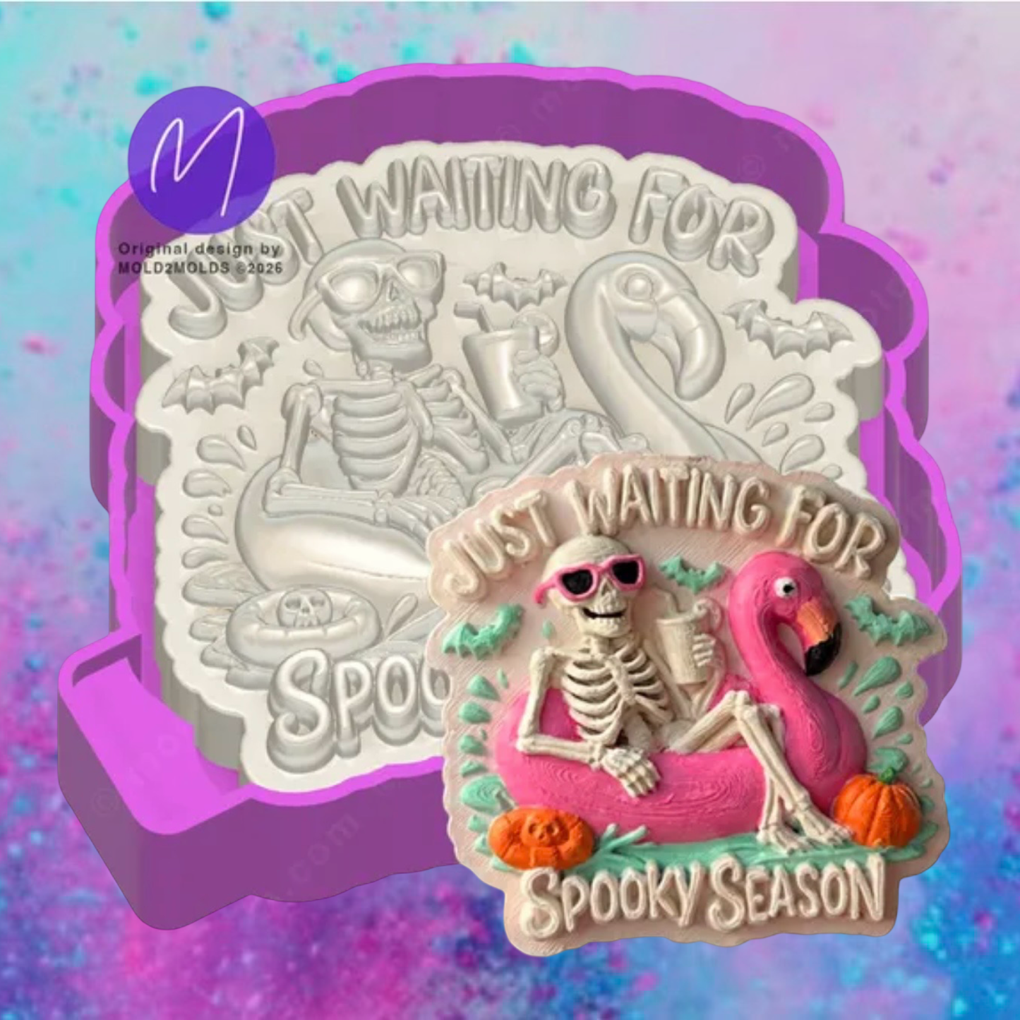 3D just waiting on spooky season freshie molds.