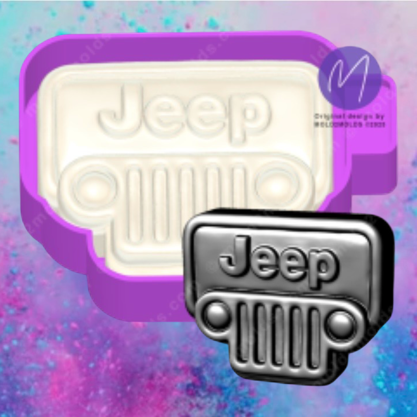 3D Jeep face freshie molds.