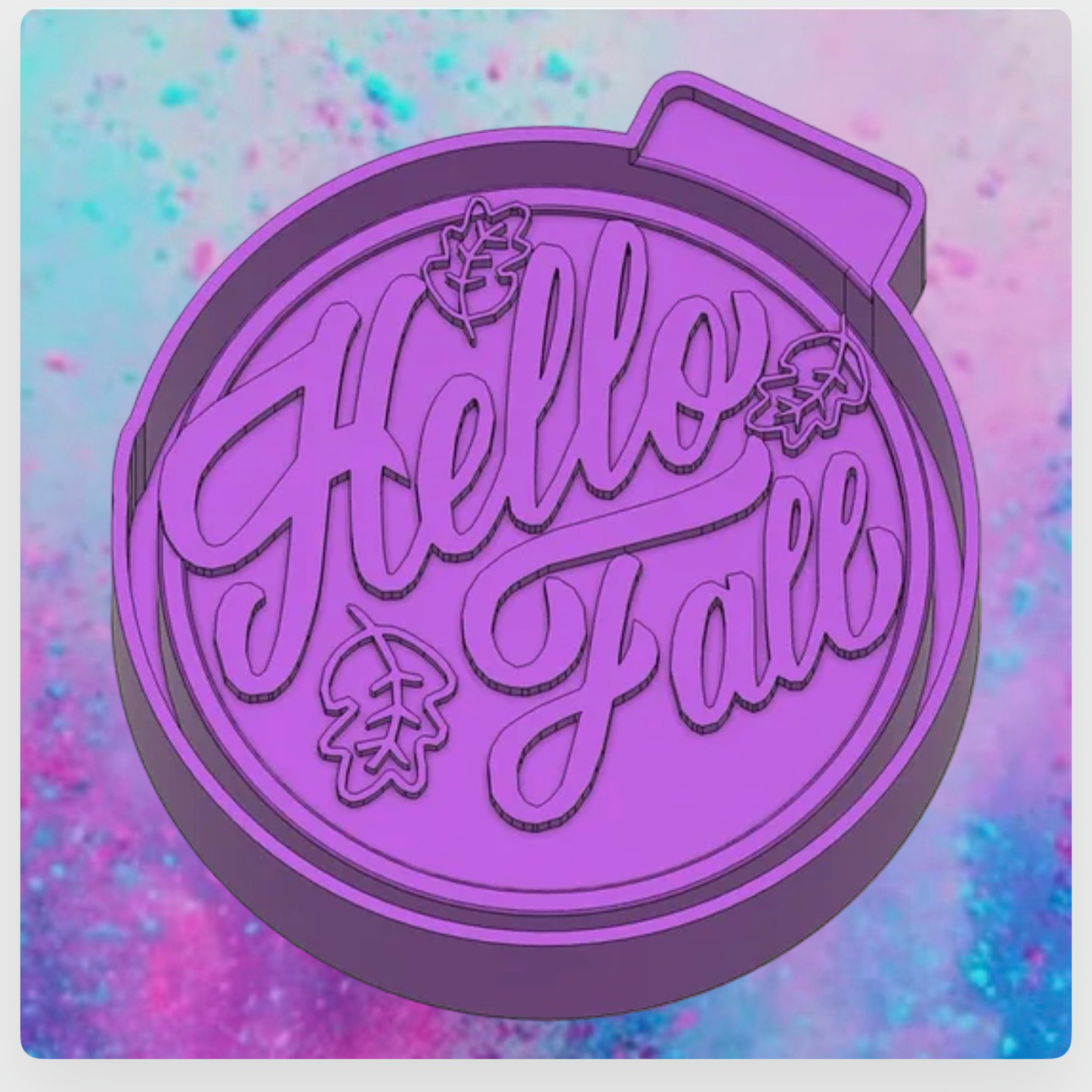 Hello fall freshie mold