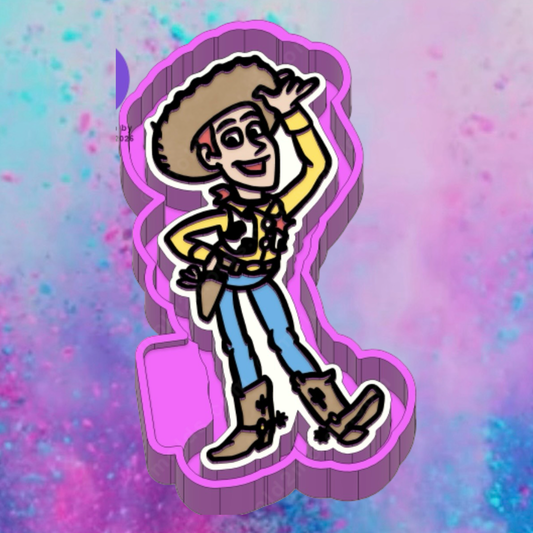 Toy Story Woody freshie mold