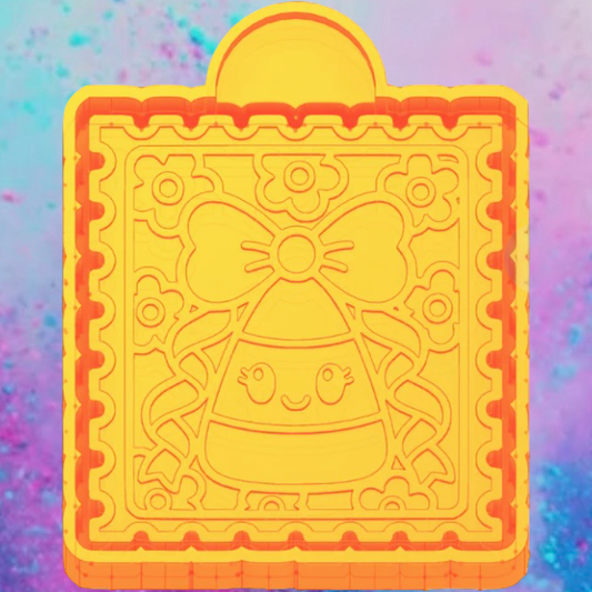 Candy corn postage freshie mold