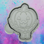 Pumpkin skeleton freshie mold