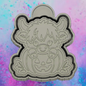 Pumpkin  highland cow freshie mold