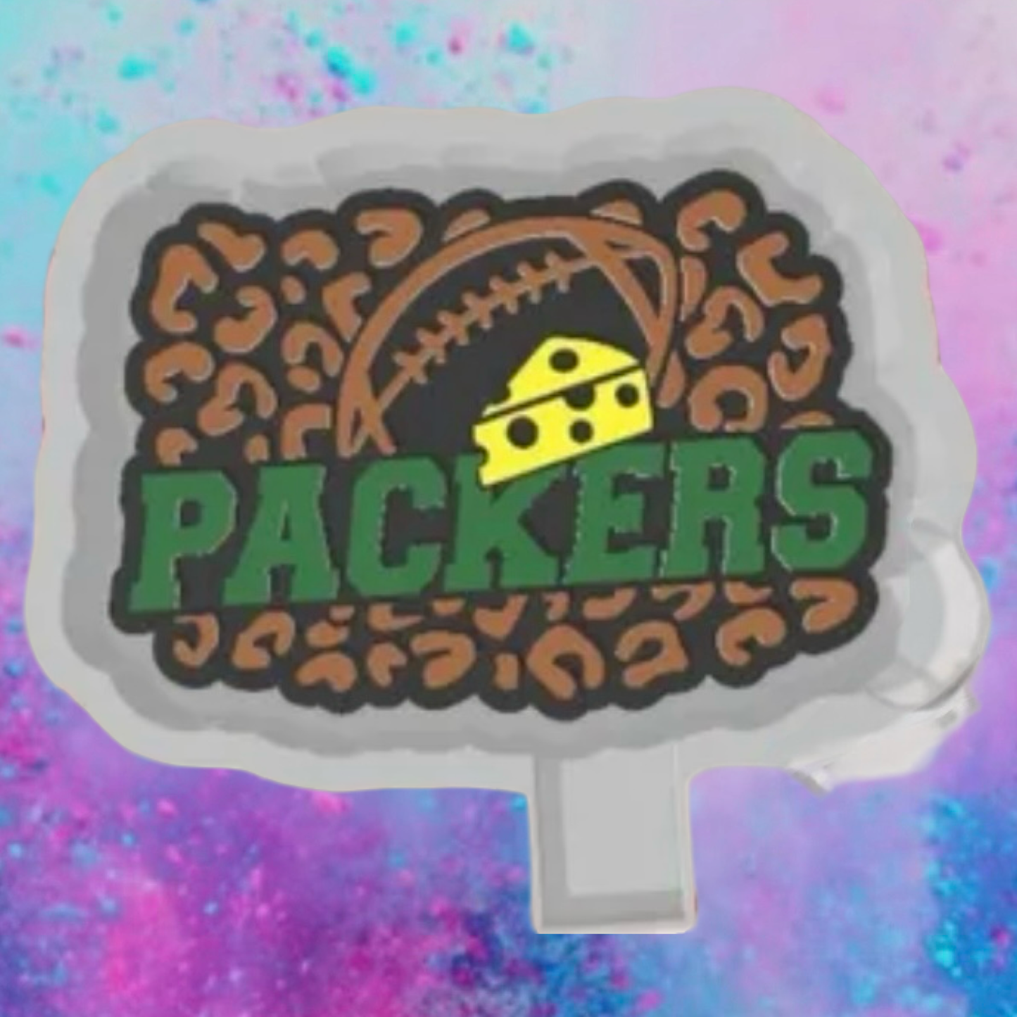 Green Bay Packers freshie mold