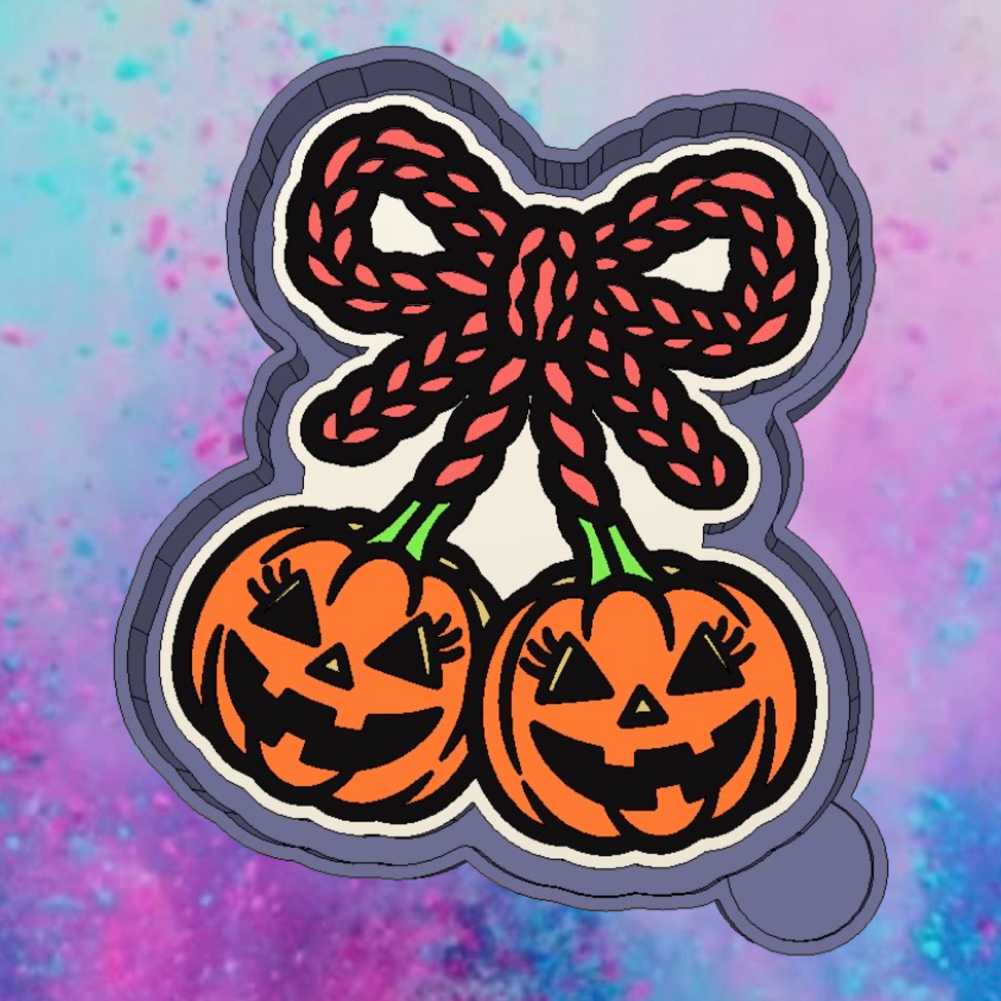 Pumpkin cherries freshie mold (Copy)