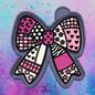 Patchwork bow freshie mold