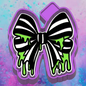 Halloween  spooky bow freshie mold