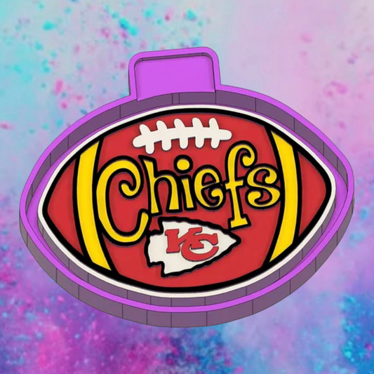 KC Chiefs freshie mold