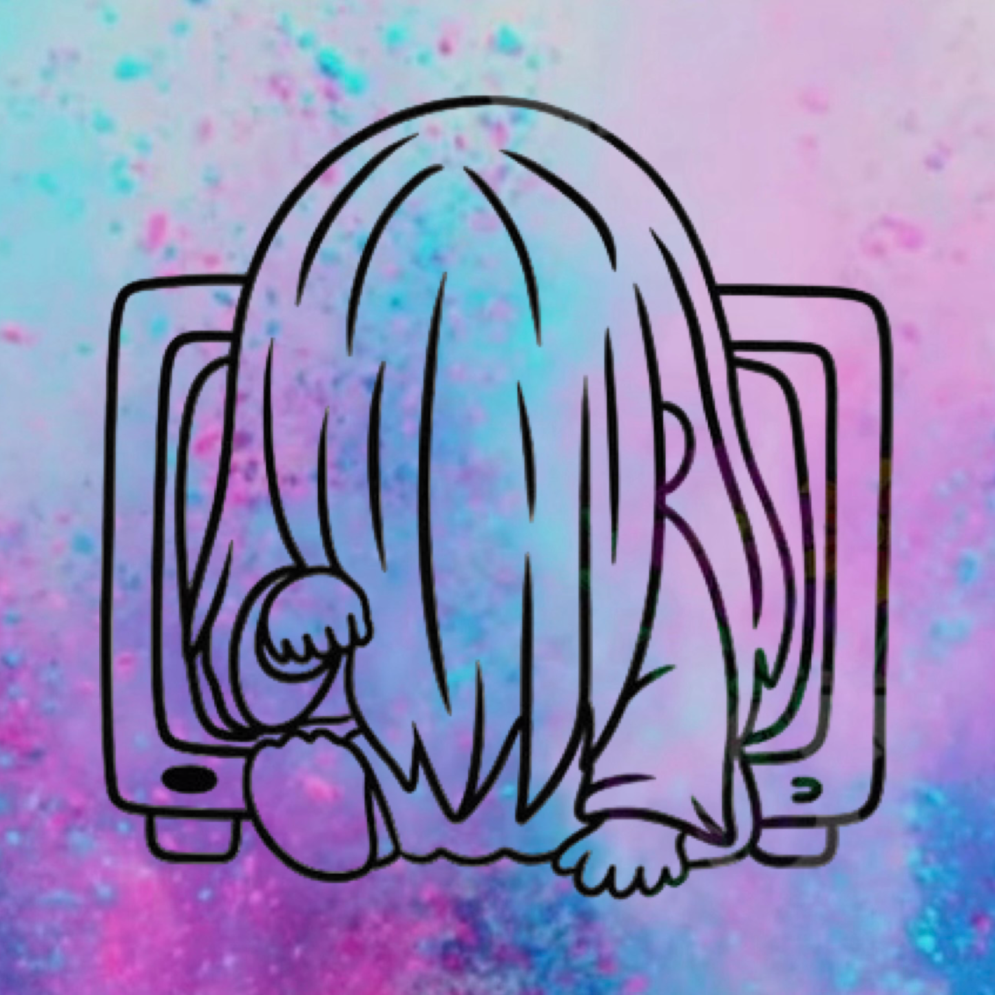 The Grudge freshie mold