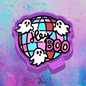 Hey Boo disco ball freshie mold