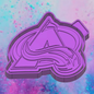 Colorado Avalanche freshie mold
