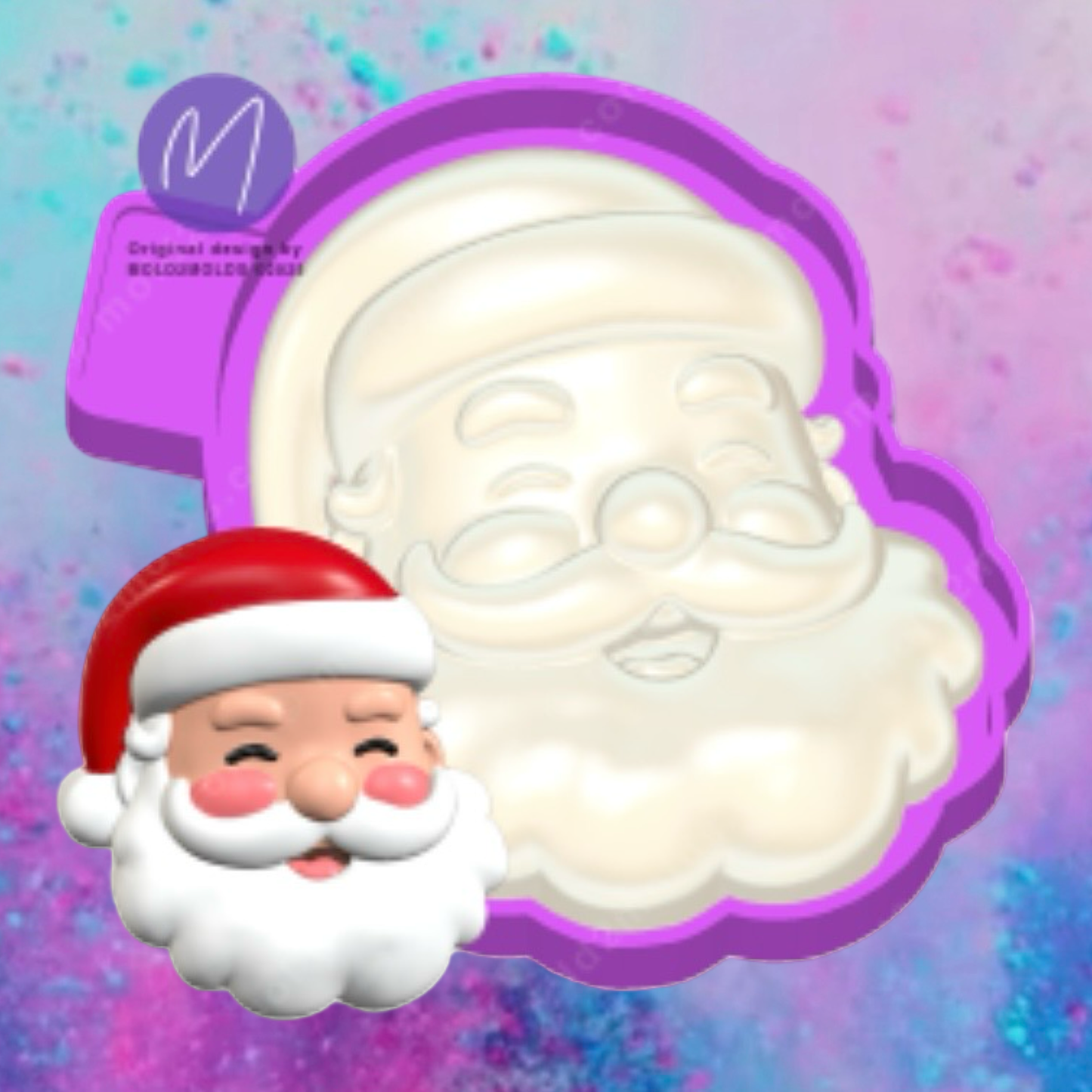 3D Santa freshie molds.