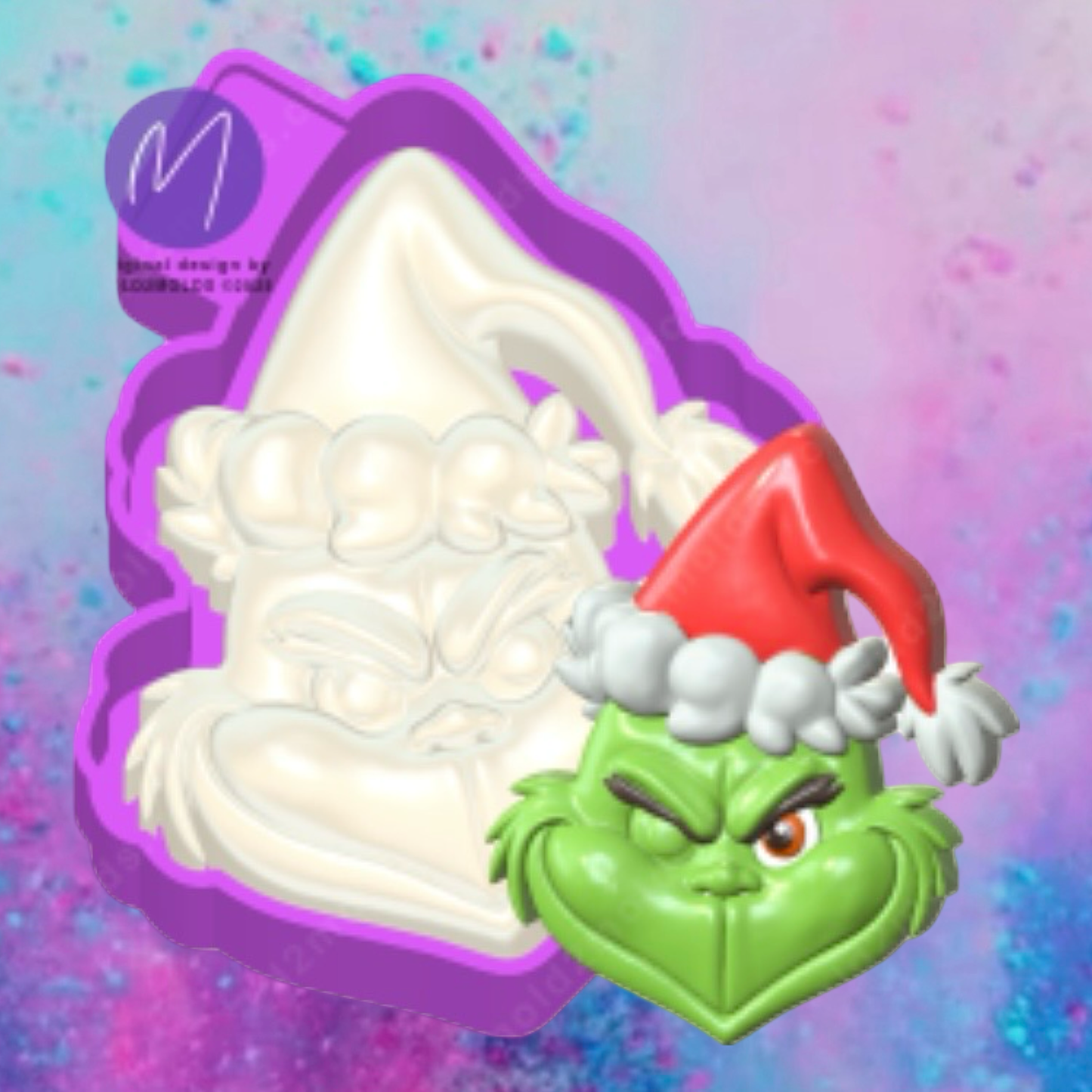 3D Grinch  freshie molds.