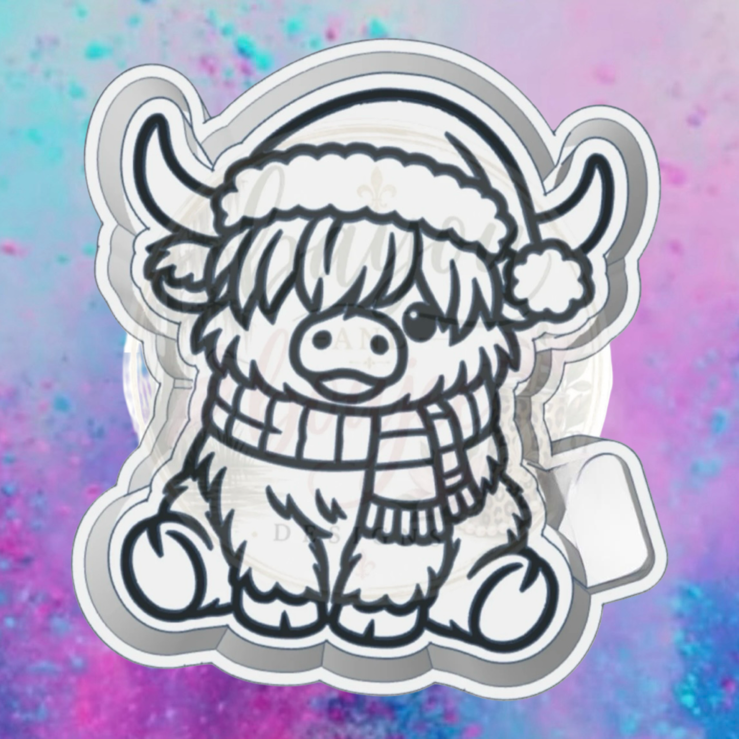 Santa Sally freshie mold